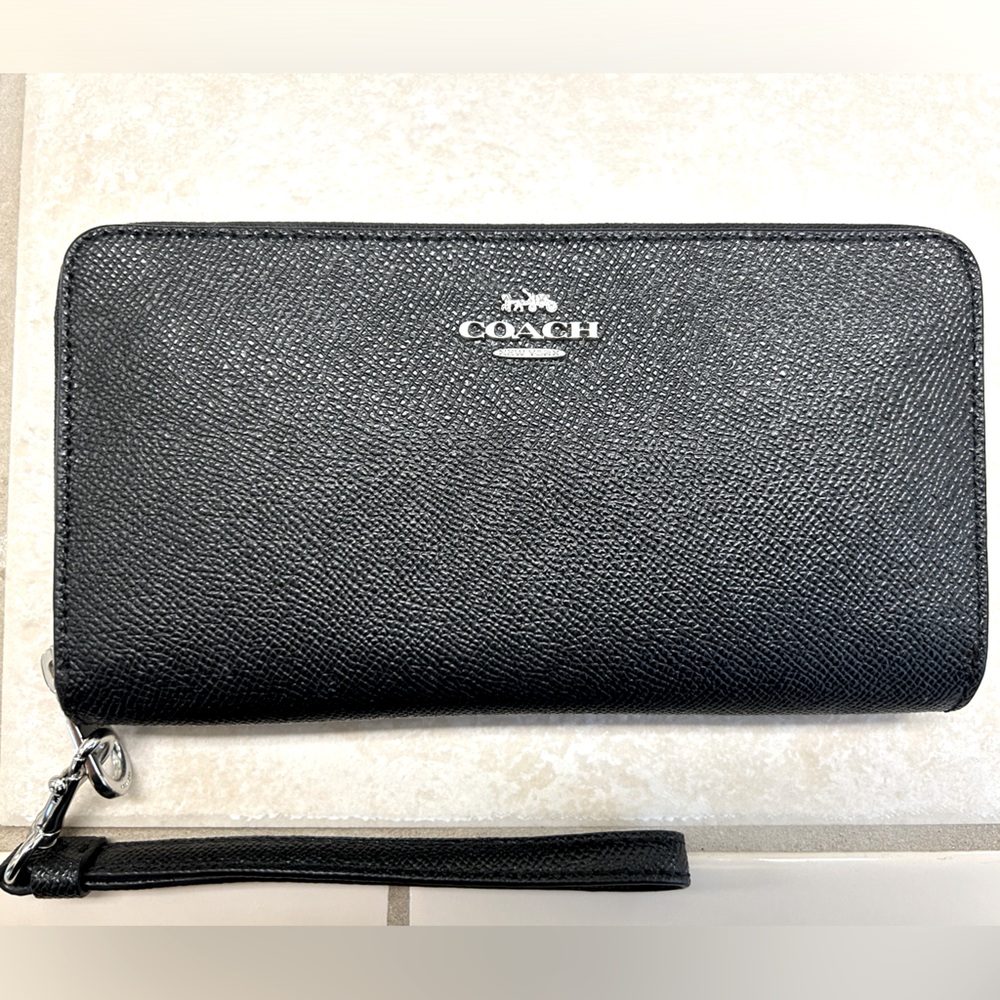 Coach Long Zip Around Wallet